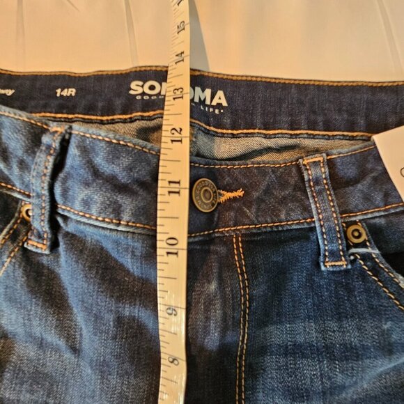 NWT Sonoma Curvy Skinny Jeans Size 14R - Picture 6 of 12